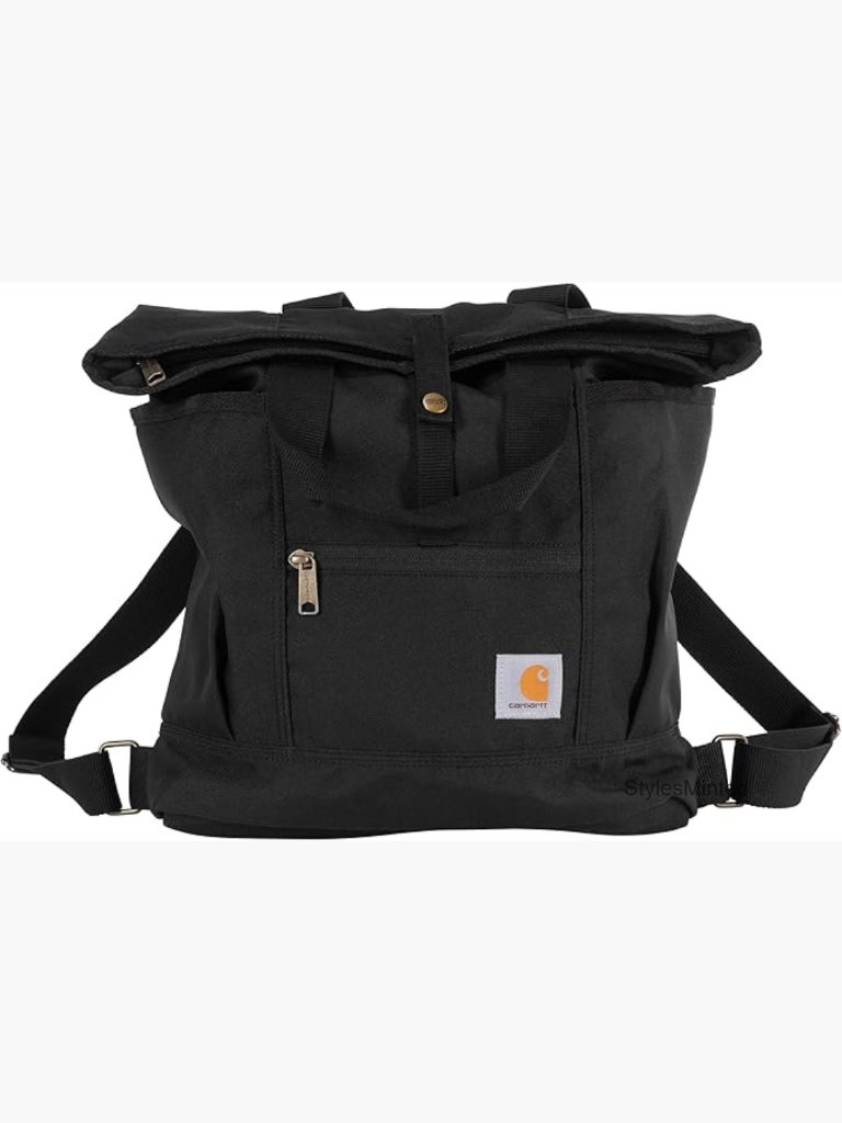 Convertible Backpack Tote With Laptop Sleeve, Water Resistant